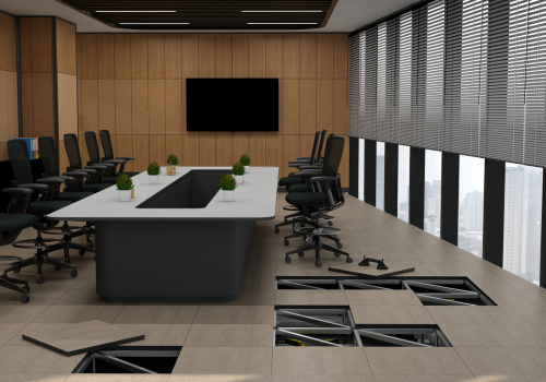 false flooring